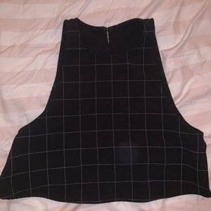 VINTAGE AMERICAN APPAREL GRID TOP